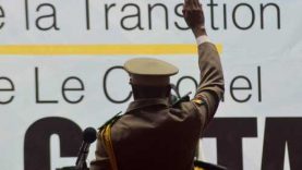 Colonel Assimi Goita, leader of two military coups, is sworn in as interim president during his inauguration ceremony in Bamako